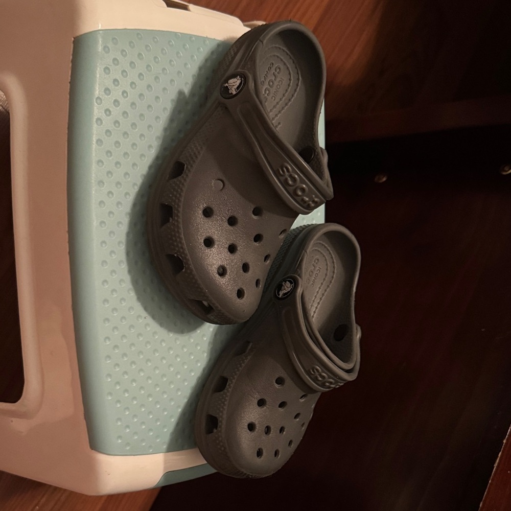 CROCS Kids Charcoal Sandals